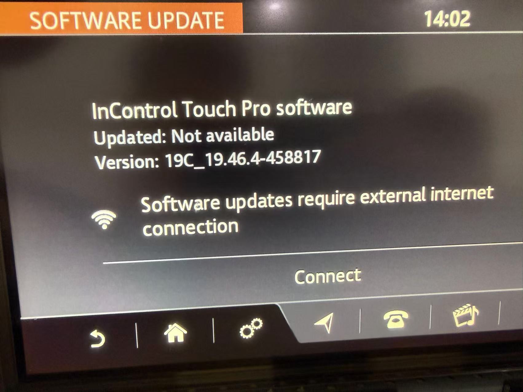 IMC software version check showing 19C_19.46.4-458817